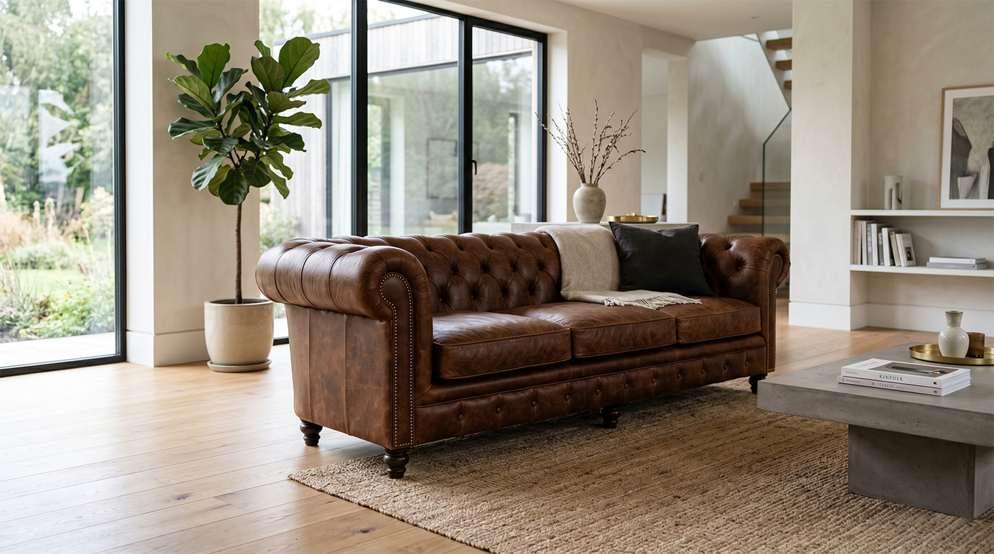 Perché un divano Chesterfield sotto i 2.000€ è un inganno matematico