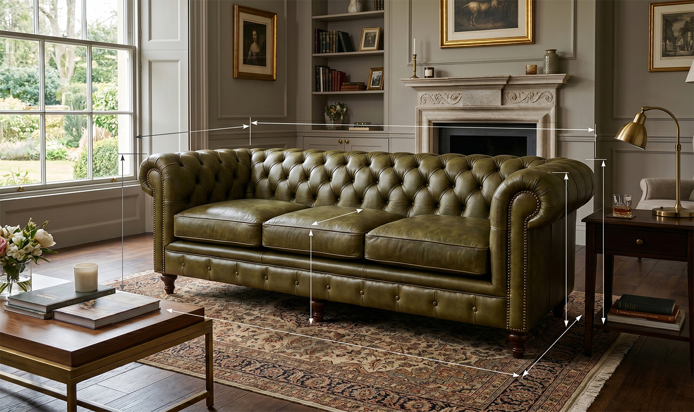 Misure Divano Chesterfield: La Trappola dei Posti Stretti